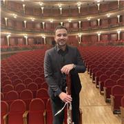 Profesor de fagot con experiencia orquestal ofrece clases